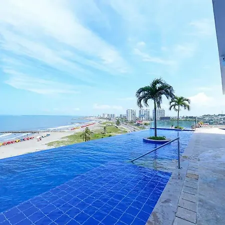 Lujoso Frente Al Mar Apartamento Cartagena